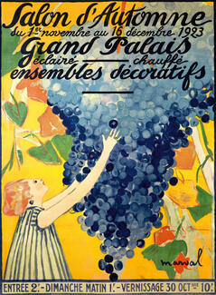 affiche salon d'automne 1923