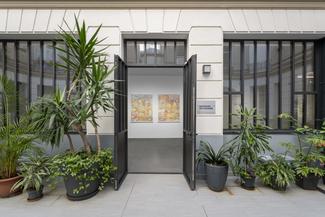 Vue de l’exposition personnelle de Bianca Argimón, Fake it until you lose it, 2025, Les filles du calvaire, Paris