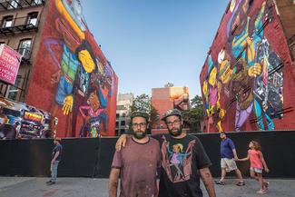 portrait of the artists osgemeos