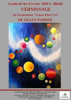 Affiche expo Crann Piorr'Art Affiche expo Crann Piorr'Art