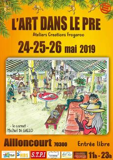affiche L'Art dans le Pré affiche L'Art dans le Pré