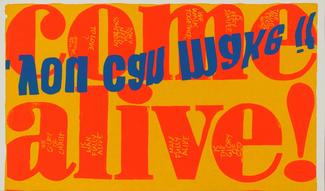 Corita Kent, come alive, 1967 Corita Kent, come alive, 1967