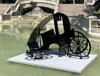 Rachel Feinstein, « Puritan's Delight » Une œuvre du FRAC Bourgogne exposée au jardin Darcy à Dijon