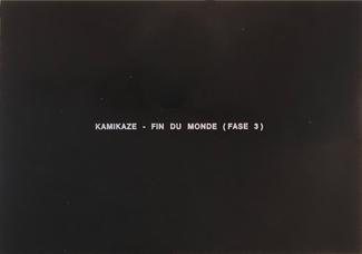 invitation Kamikaze Fin du Monde invitation Kamikaze Fin du Monde