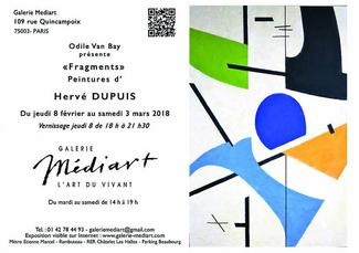  Exposition de peintures d'HervÃ© Dupuis