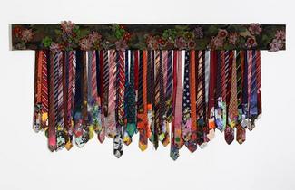 Sandra Lecoq, "De vous rien ne m'Ã©meut, 2013. Tissus.