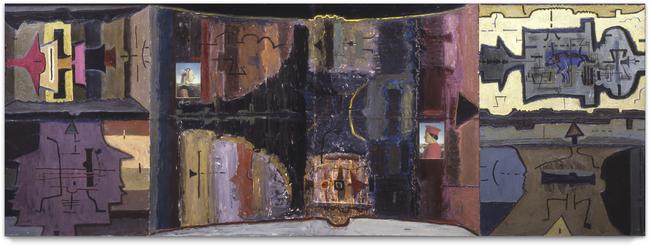 triptych n°2. two principles, 1962