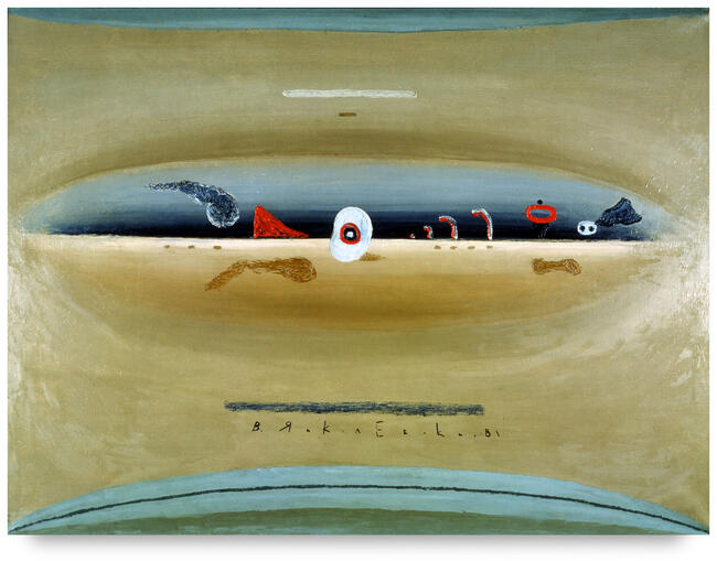 woman by the sea, 1981