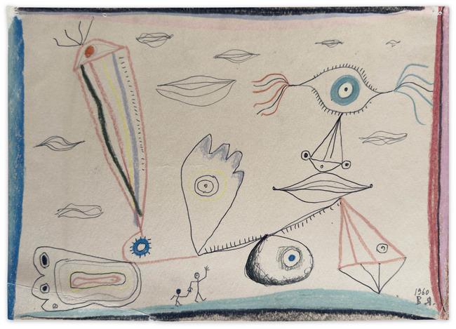 drawing to the tales, 1960