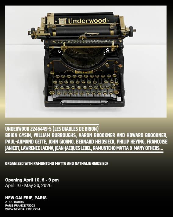 Exposition : UNDERWOOD 2246449-5 (LES DIABLES DE BRION)