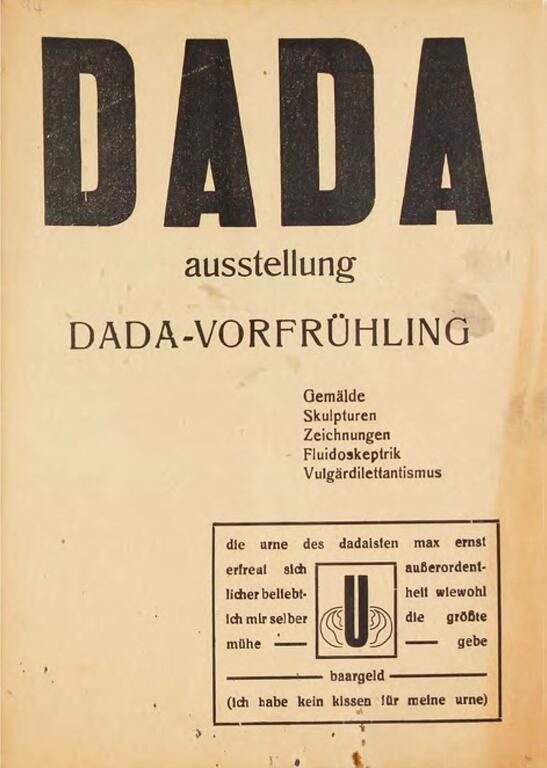 DADA-Vorfrühling, 1920 DADA-Vorfrühling, 1920