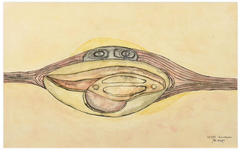 Catalogue raisonné, Henri Maccheroni, Sans titre - 1961