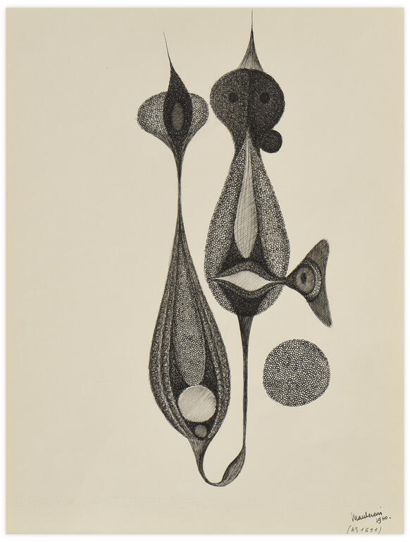 Catalogue raisonné, Henri Maccheroni, Sans titre - 1960