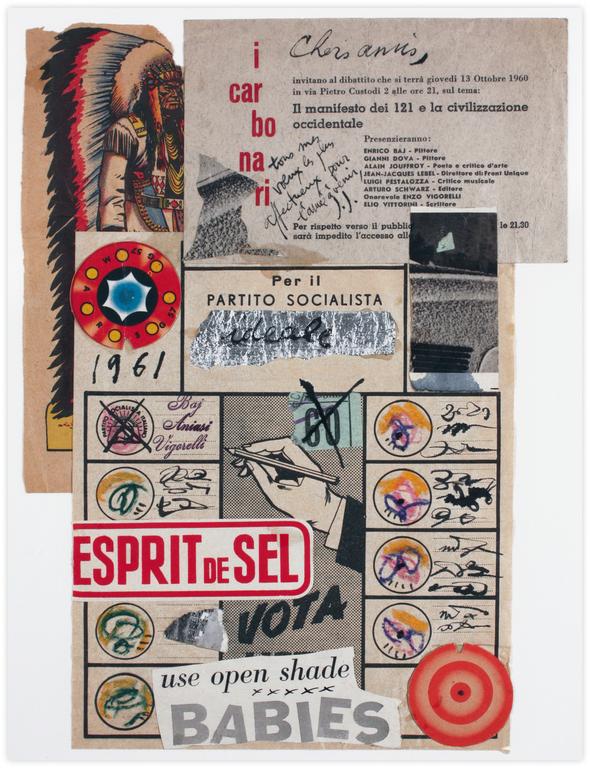 Catalogue raisonné, Jean-Jacques Lebel, Esprit de sel - 1961