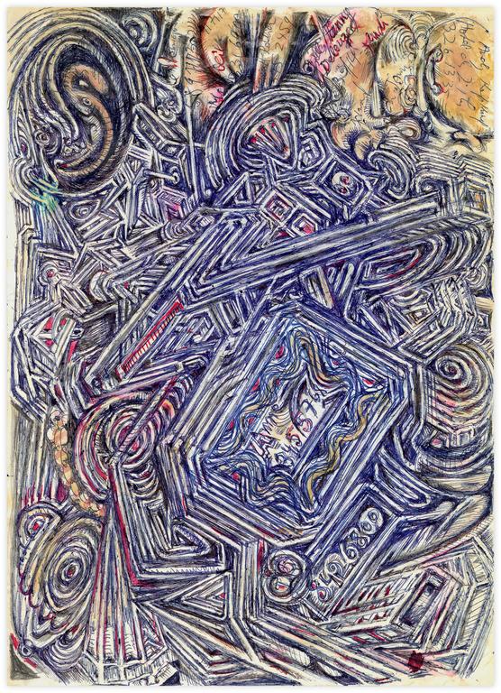 Catalogue raisonné, Jean-Jacques Lebel, Sans titre (sur n°de téléphones) - 