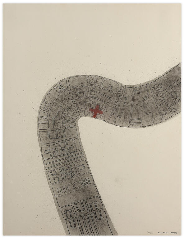 Catalogue raisonné, Henri Maccheroni, « Archéologies blanches », 1974