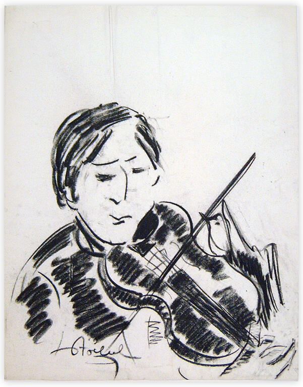 Catalogue raisonné, Edgar Stoëbel, "le violoniste" — 