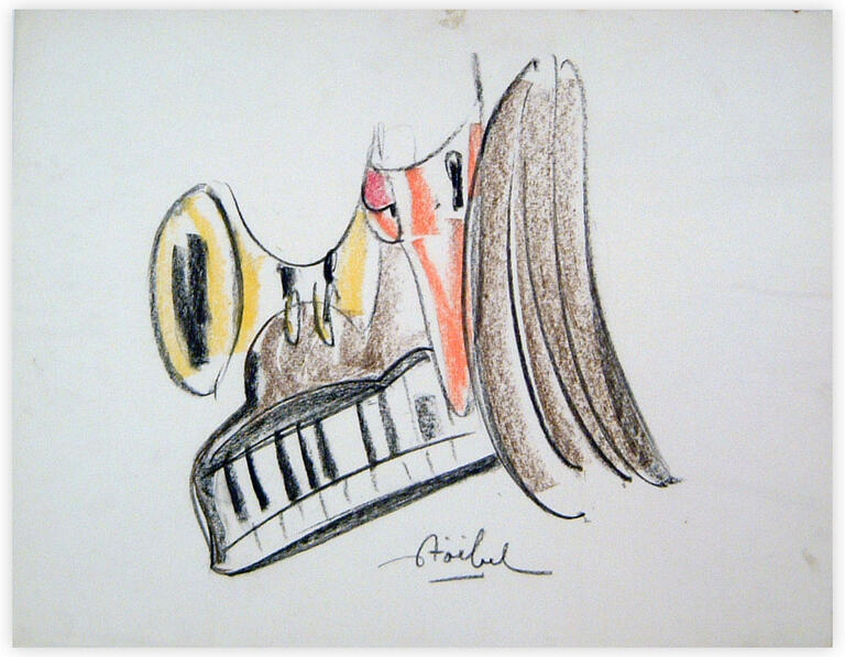 Catalogue raisonné, Edgar Stoëbel, "musique" — 
