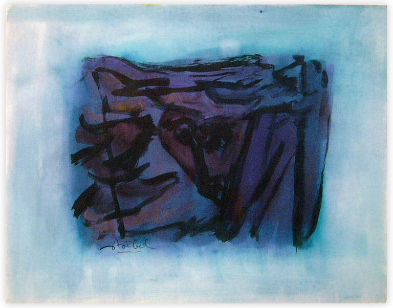 Catalogue raisonné, Edgar Stoëbel, abstract — 