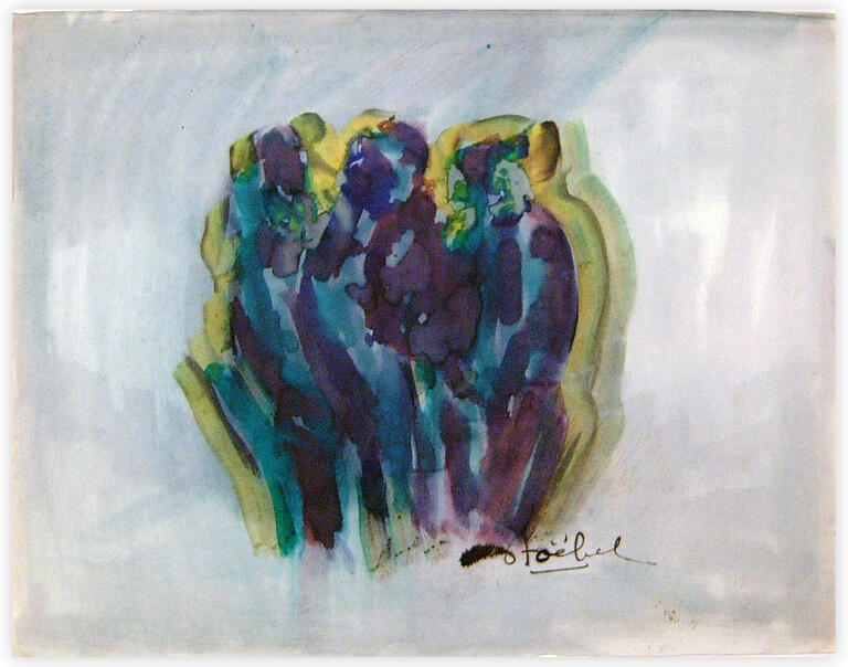 Catalogue raisonné, Edgar Stoëbel, 3 personnages — 