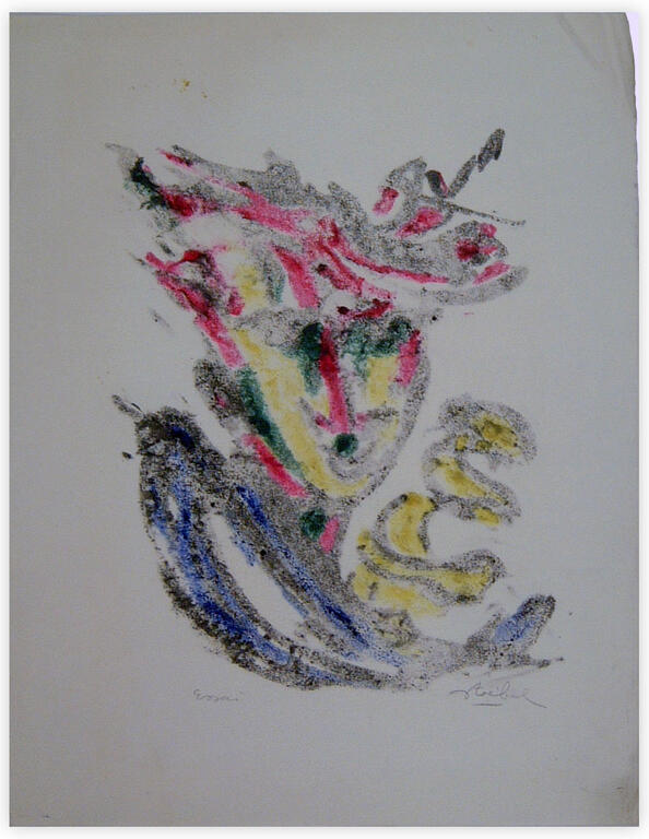 Catalogue raisonné, Edgar Stoëbel, épreuve d'essai - abstract — 