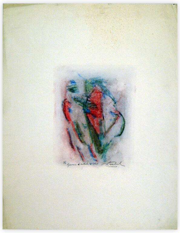 Catalogue raisonné, Edgar Stoëbel, litho 2/2 - épreuve d'artiste 2 : Etat — 