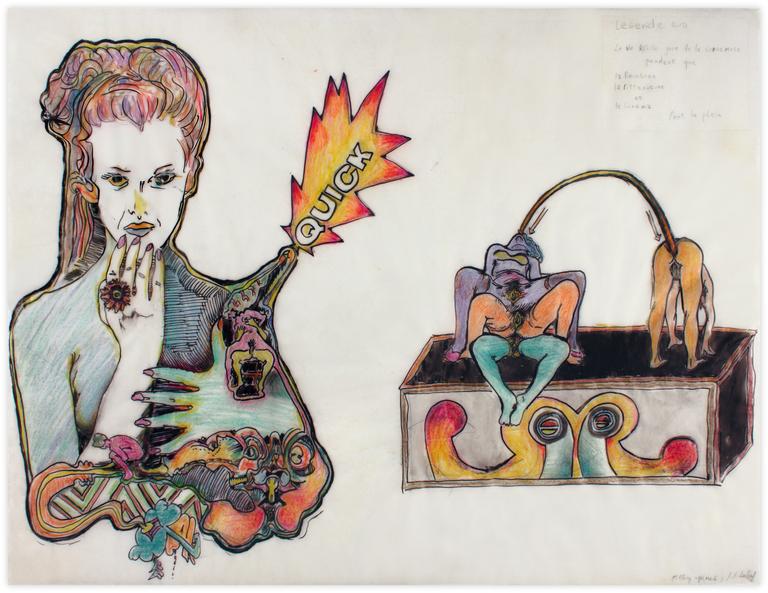 Catalogue raisonné, Jean-Jacques Lebel, Filling up n°6 - 1963