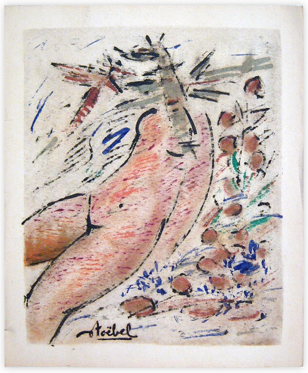 Catalogue raisonné, Edgar Stoëbel, "femme à tête de cheval" — 