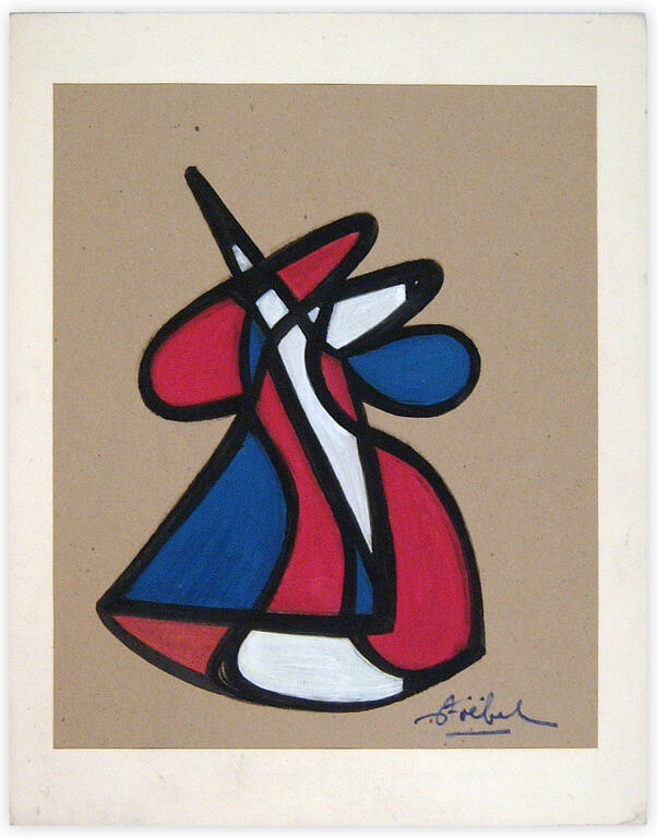 Catalogue raisonné, Edgar Stoëbel, abstract — 