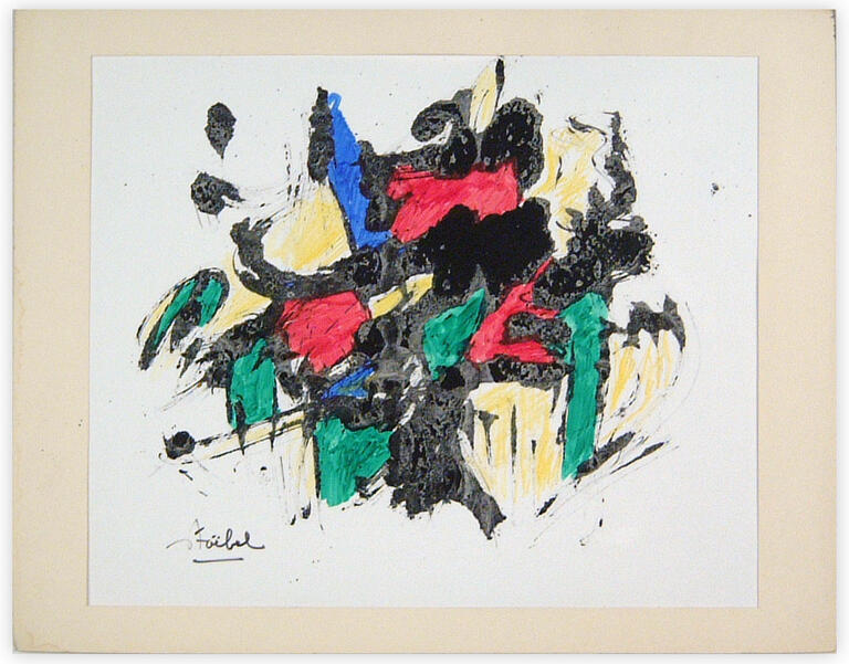 Catalogue raisonné, Edgar Stoëbel, abstract — 