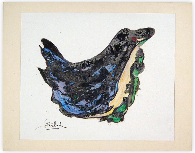 Catalogue raisonné, Edgar Stoëbel, l'oiseau — 