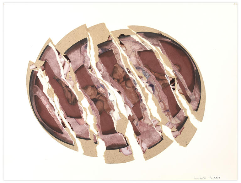 Catalogue raisonné, Henri Maccheroni, Tribades, Série "Archéologies blanches" - circa 1980