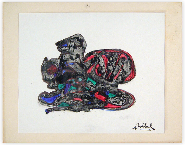 Catalogue raisonné, Edgar Stoëbel, abstract — 