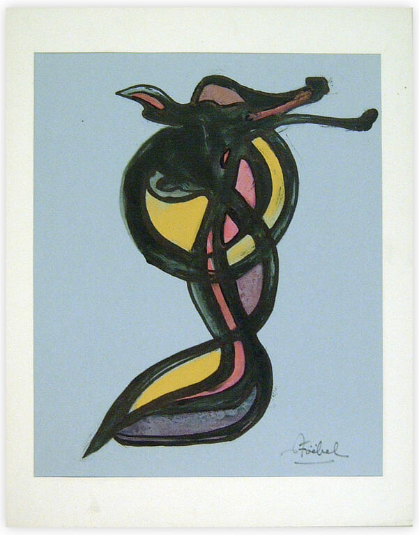 Catalogue raisonné, Edgar Stoëbel, abstract — 