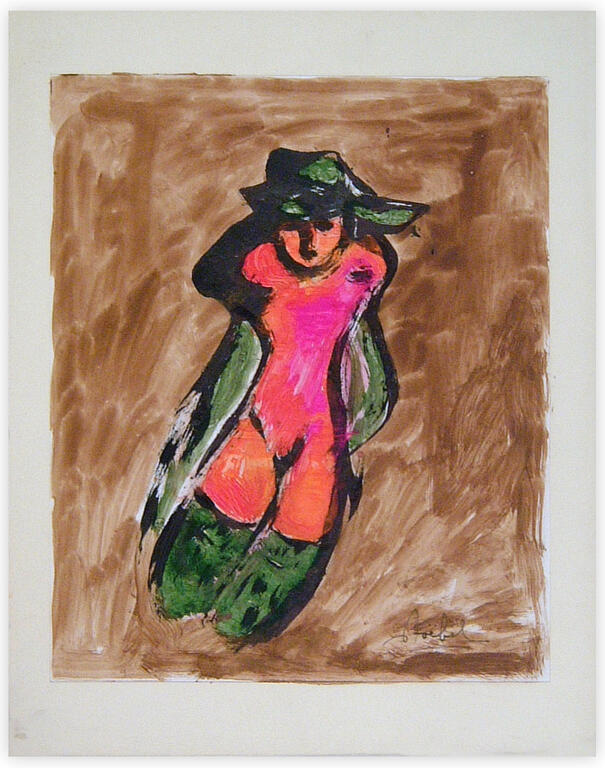 Catalogue raisonné, Edgar Stoëbel, "femme" — 