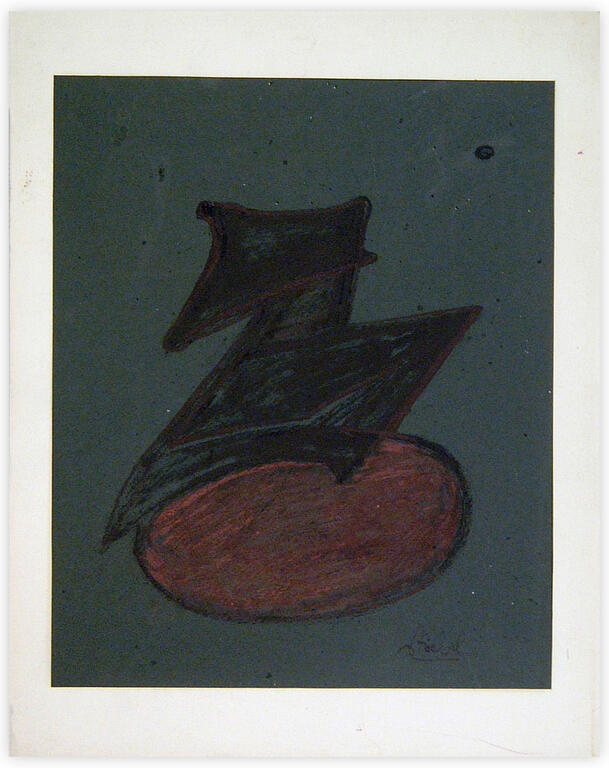 Catalogue raisonné, Edgar Stoëbel, abstract by night — 