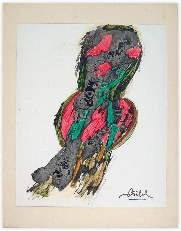 Catalogue raisonné, Edgar Stoëbel, abstract character — 