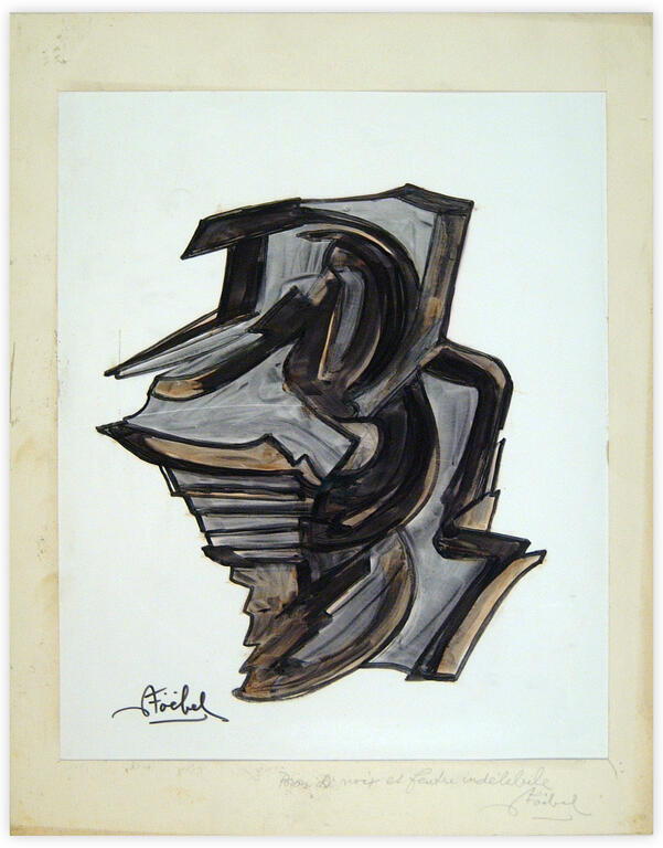 Catalogue raisonné, Edgar Stoëbel, abstract — 