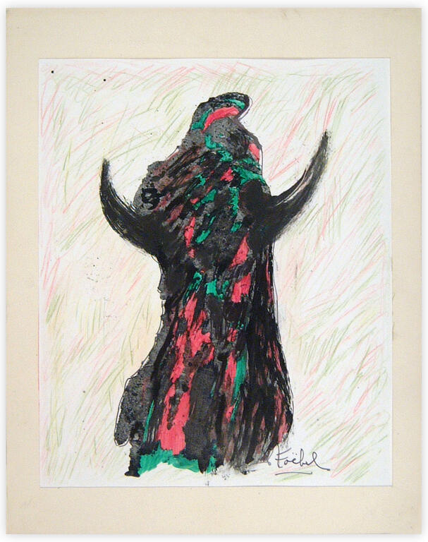 Catalogue raisonné, Edgar Stoëbel, abstract - "invocation — 