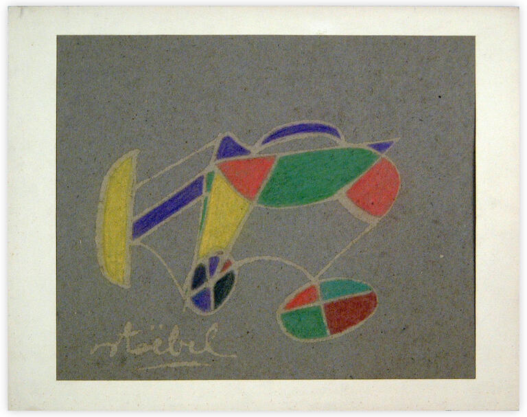 Catalogue raisonné, Edgar Stoëbel, abstract — 