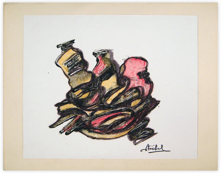 Catalogue raisonné, Edgar Stoëbel, abstract — 