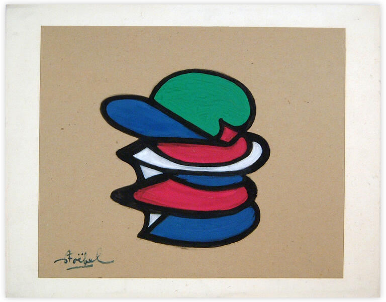 Catalogue raisonné, Edgar Stoëbel, abstract — 