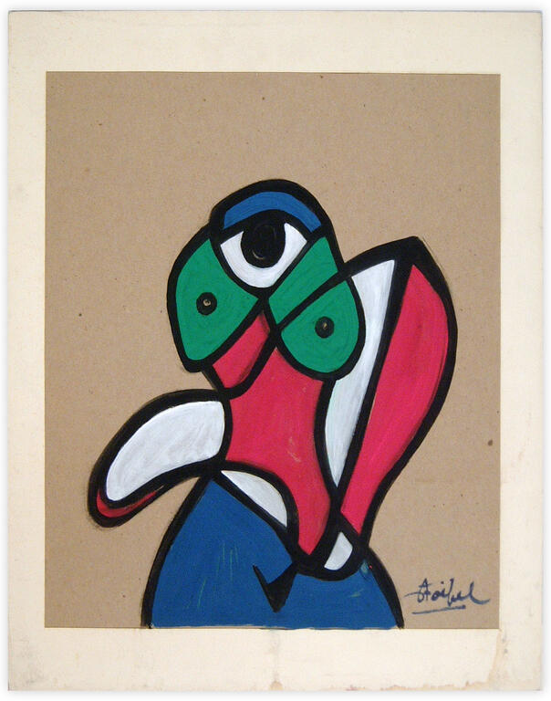 Catalogue raisonné, Edgar Stoëbel, abstract (femme) — 