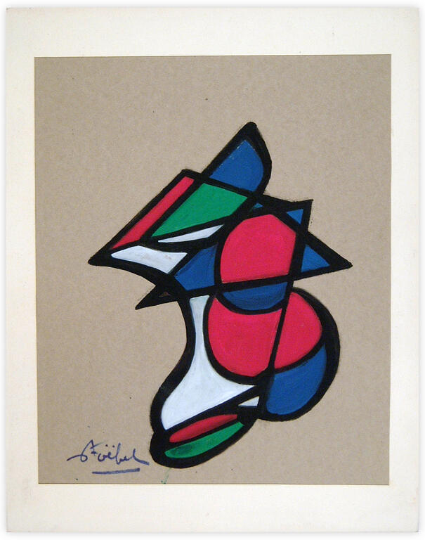 Catalogue raisonné, Edgar Stoëbel, abstract — 