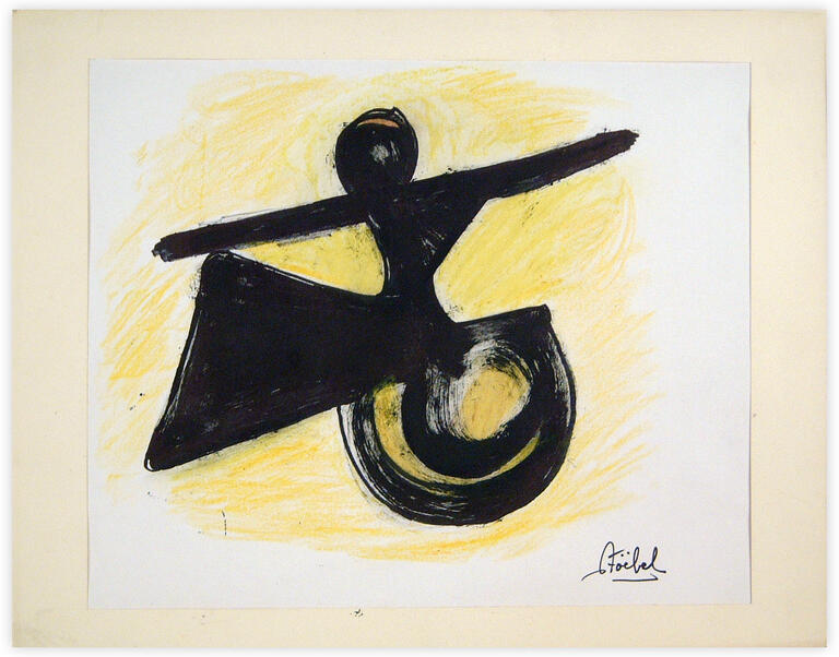 Catalogue raisonné, Edgar Stoëbel, abstract — 