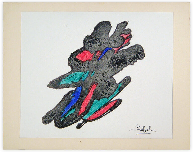 Catalogue raisonné, Edgar Stoëbel, abstract — 