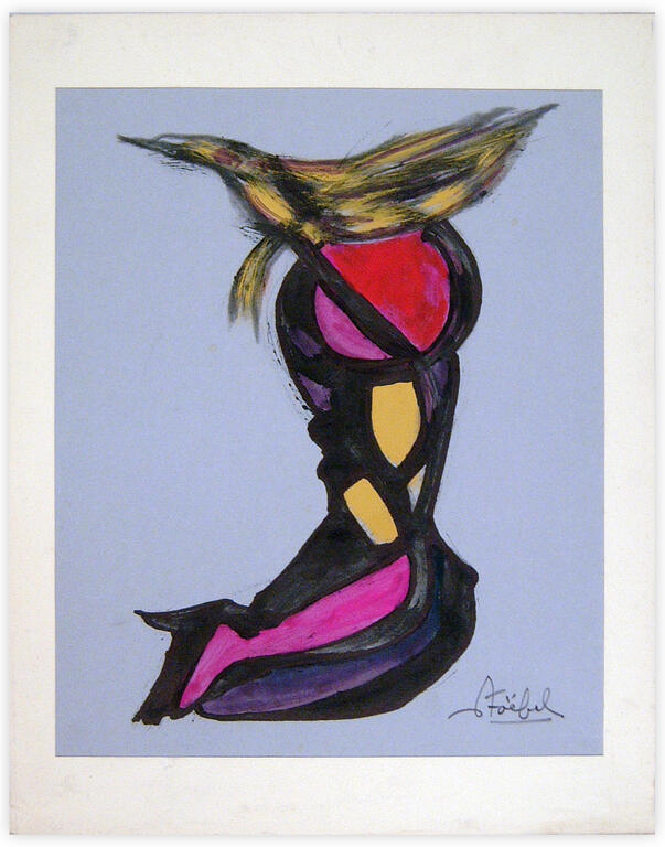 Catalogue raisonné, Edgar Stoëbel, abstract — 