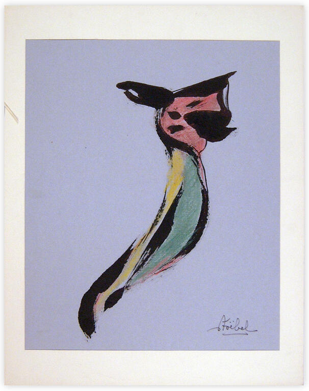 Catalogue raisonné, Edgar Stoëbel, abstract — 