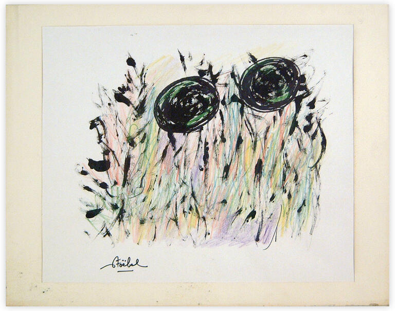 Catalogue raisonné, Edgar Stoëbel, abstract (lenticular) — 