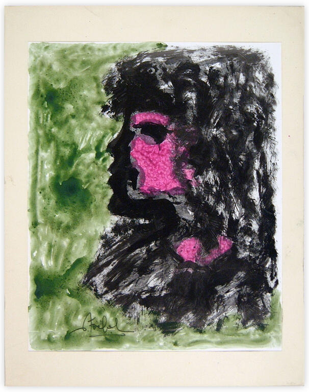 Catalogue raisonné, Edgar Stoëbel, femme de profil (buste) — 